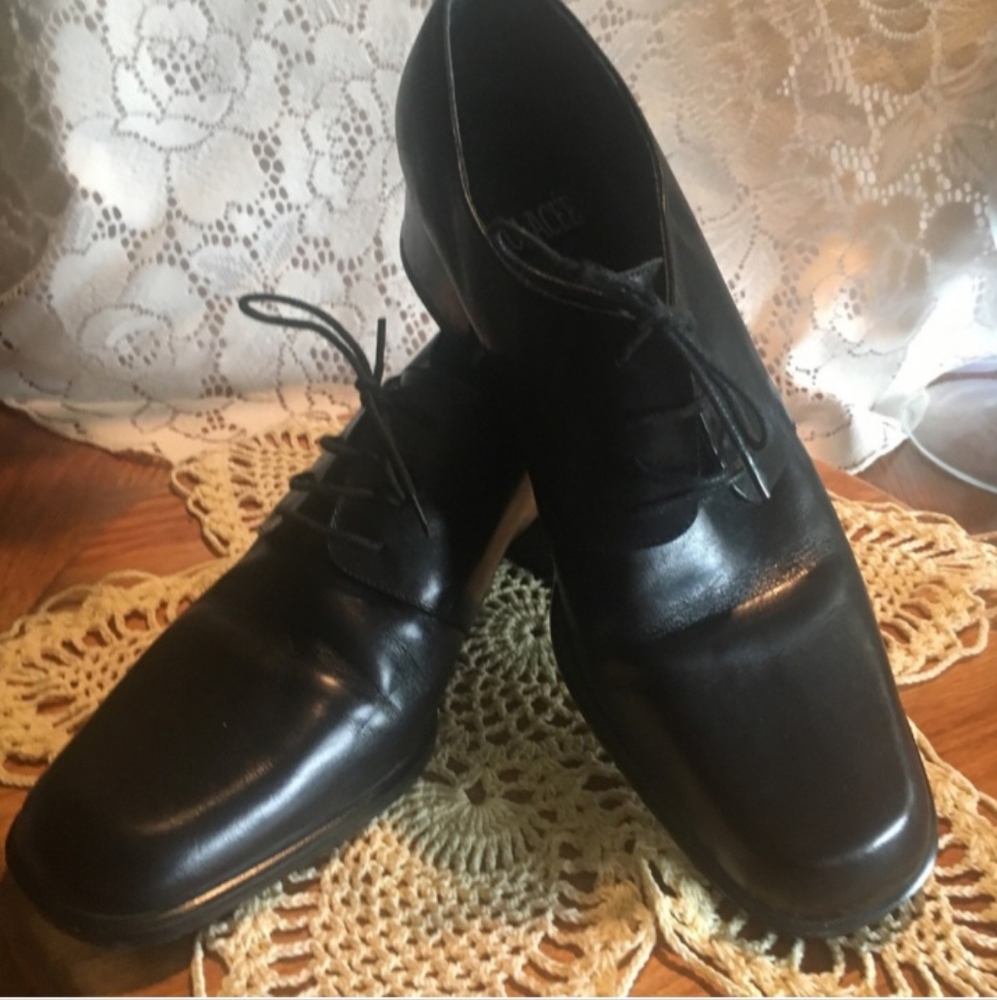 Black Glacee Oxfords size 8